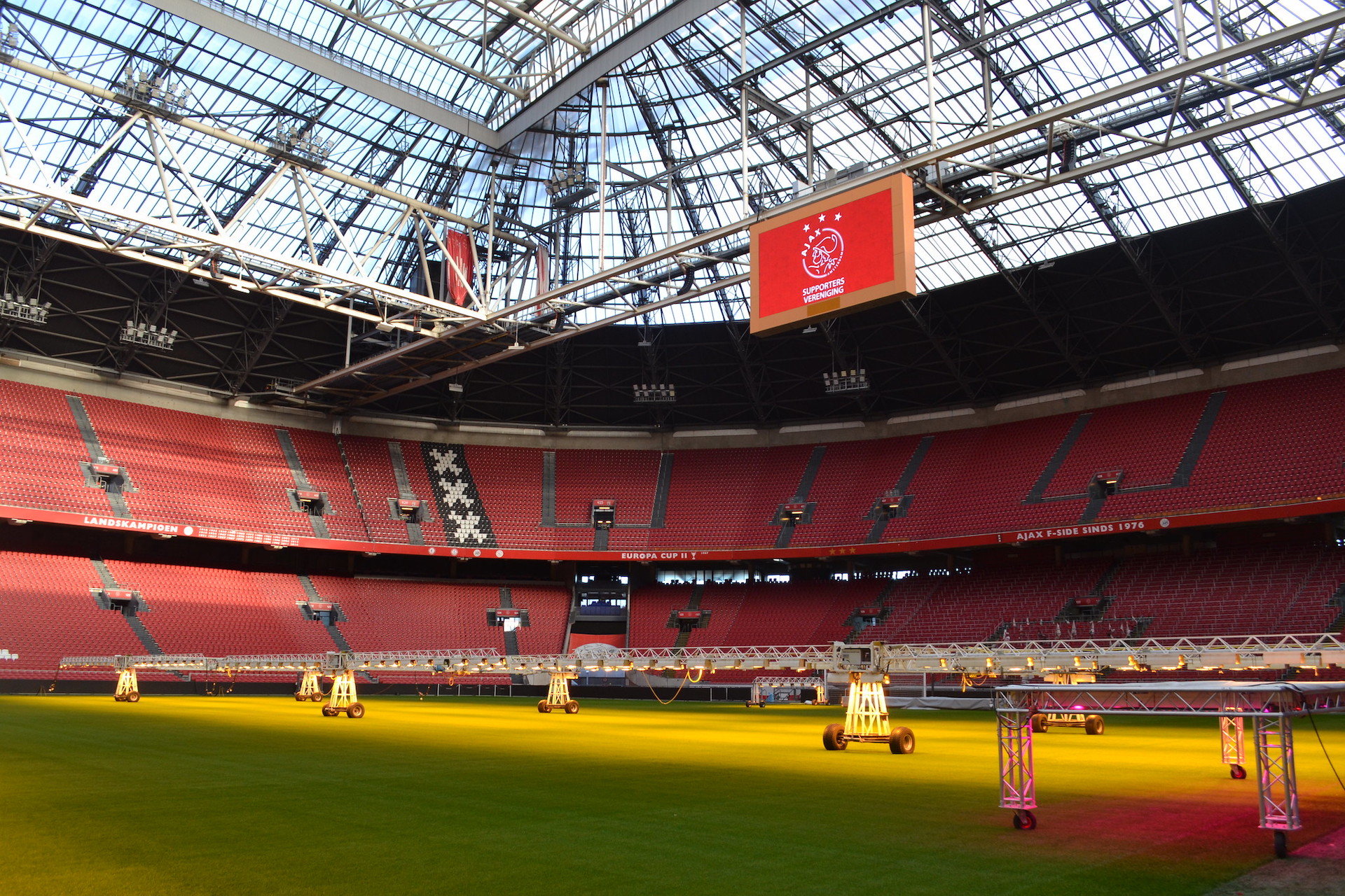 Le stade du club PSV de Philips Stadion, situé dans la ville