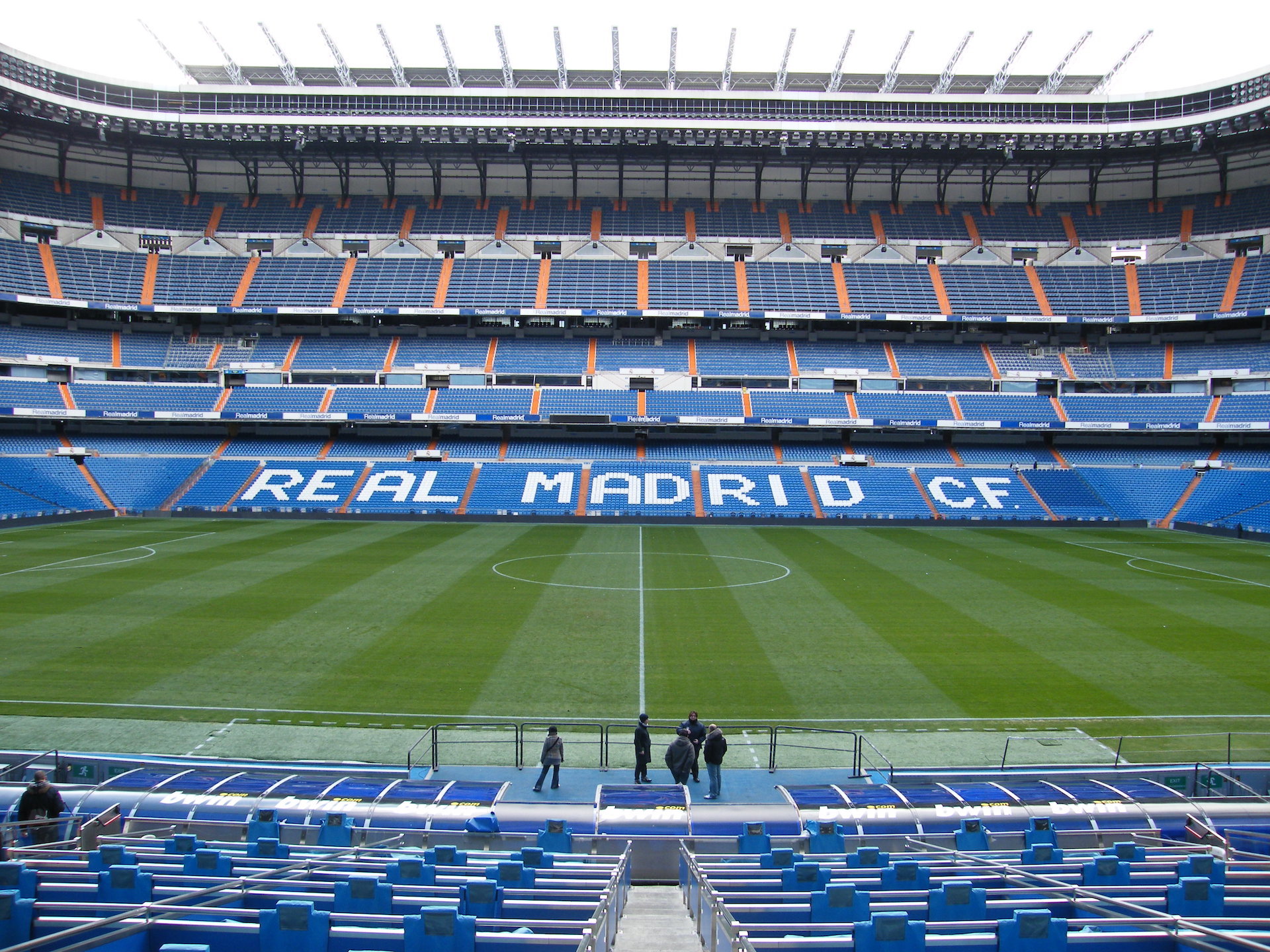 vue panoramique Santiago Bernabéu (Madrid)