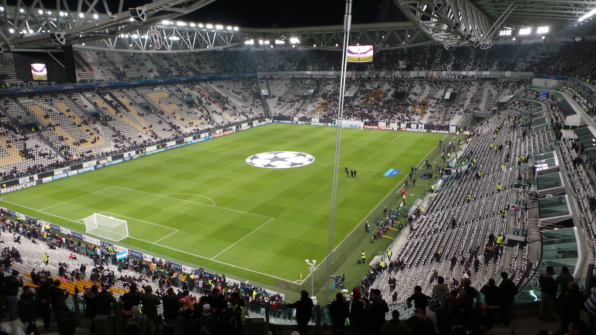 vue panoramique Juventus Stadium (Turin)